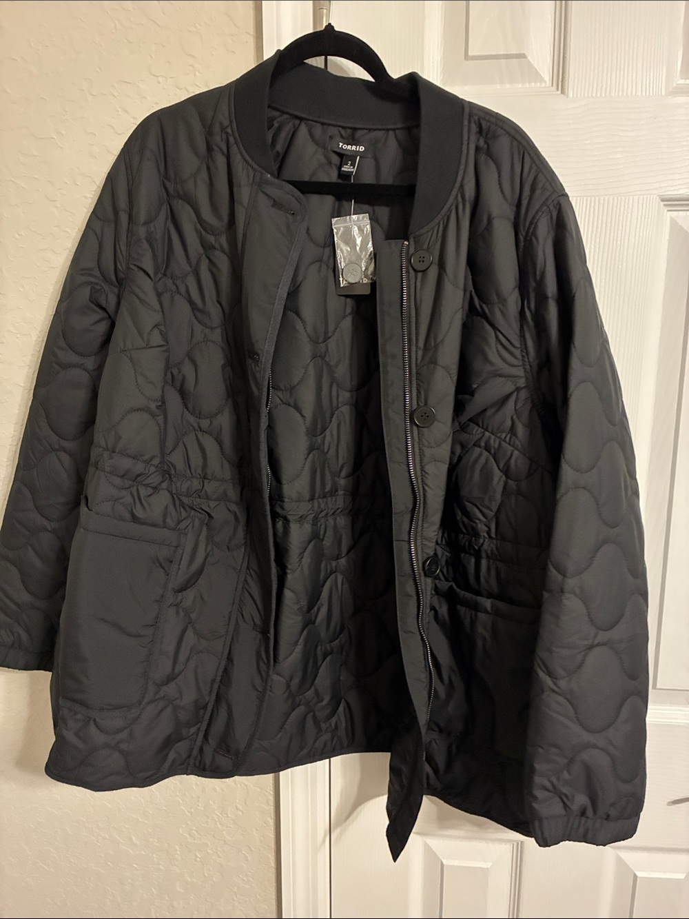 torrid Black Quilted Puffer Jacket